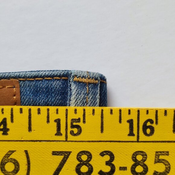 Signature by Levi Strauss jeans women's size W30L32 denim blue mid-rise straight - Picture 11 of 15